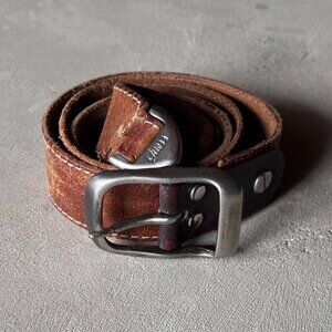 vintage guess western leather belt
